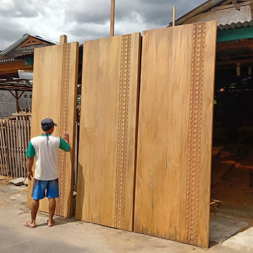 wooden door