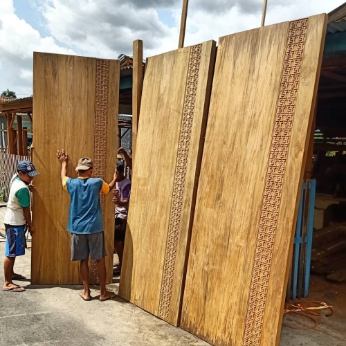 wooden door